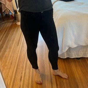 Black skinny jeans current Elliott